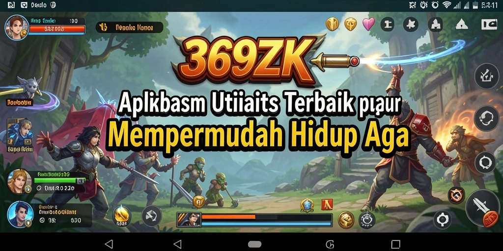 Tampilan antarmuka aplikasi 369ZK yang sederhana dan intuitif.