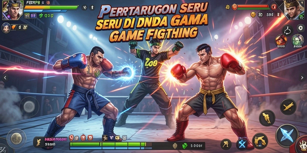 Screenshot utama FBRP88 menampilkan aksi pertarungan yang mendebarkan.