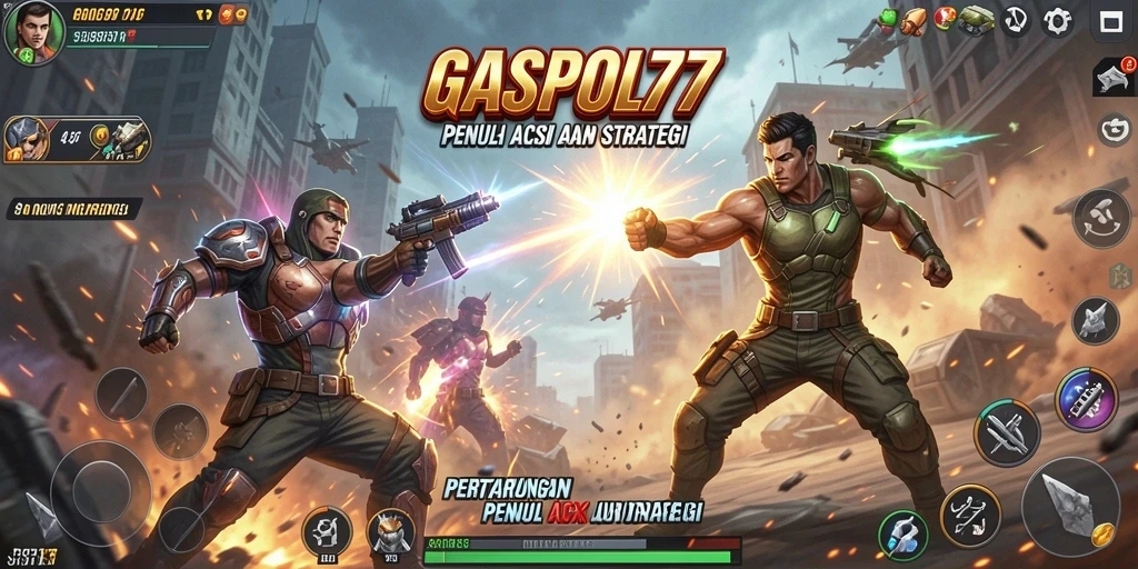 Gameplay seru dan dinamis di GASPOL77.