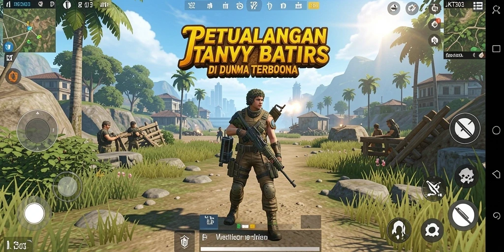 Tampilan gameplay JKT303 di dunia terbuka yang menakjubkan.