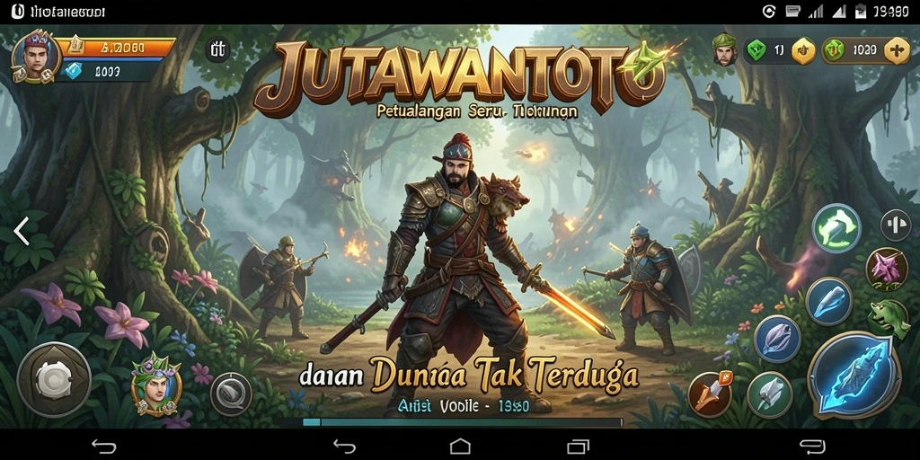 Tampilan gameplay seru di petualangan JUTAWANTOTO.