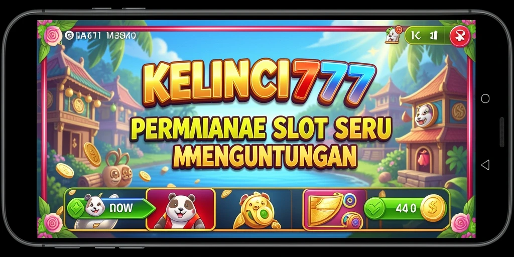 Tangkapan layar gameplay KELINCI777 yang menampilkan keseruan permainan slot.