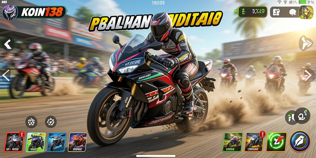 Gameplay seru dan adiktif di KOIN138 dengan grafik menawan.