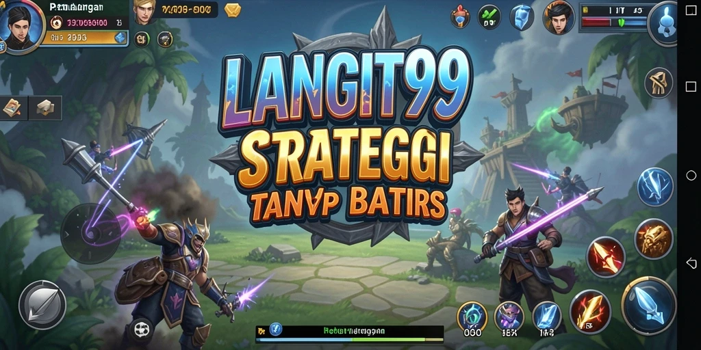 Tampilan menarik dalam gameplay strategi LANGIT99.