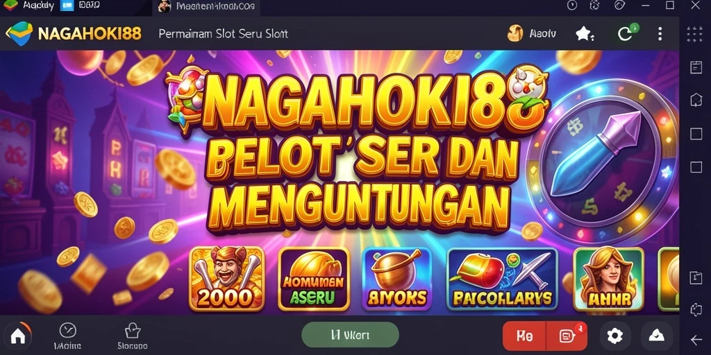 Gameplay seru NAGAHOKI88 dengan tampilan slot yang menarik