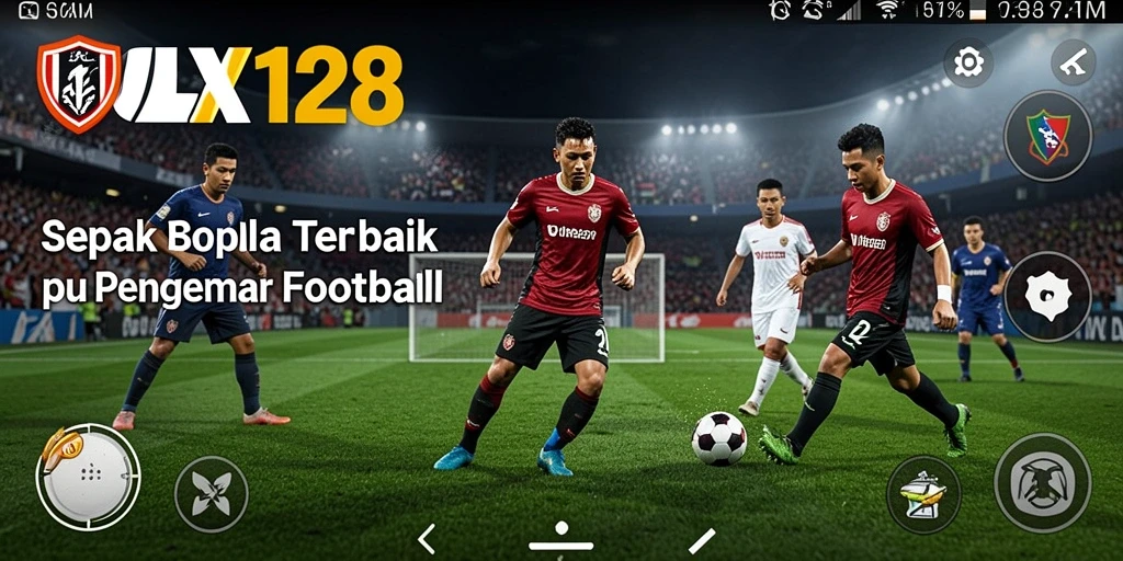 Tampilan gameplay OLX128 yang dinamis dan mendebarkan saat bertanding.