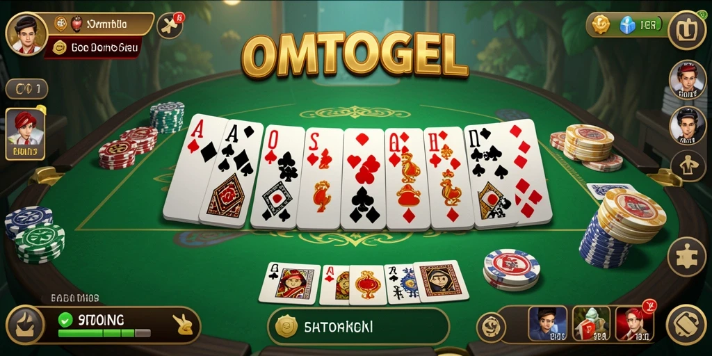 Screenshot gameplay menarik dari permainan Domino OMTOGEL.