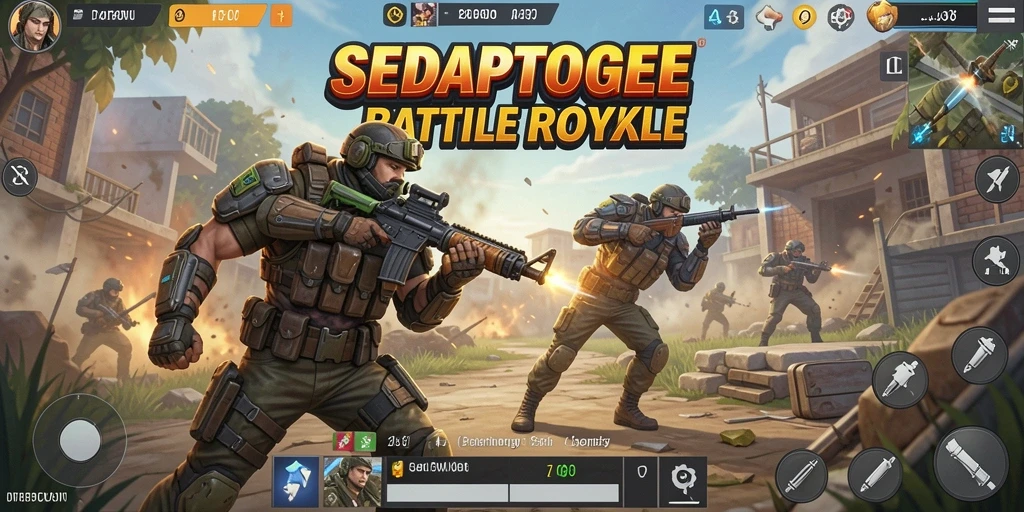 Tangkapan layar gameplay SEDAPTOGEL yang mendebarkan di medan pertempuran.