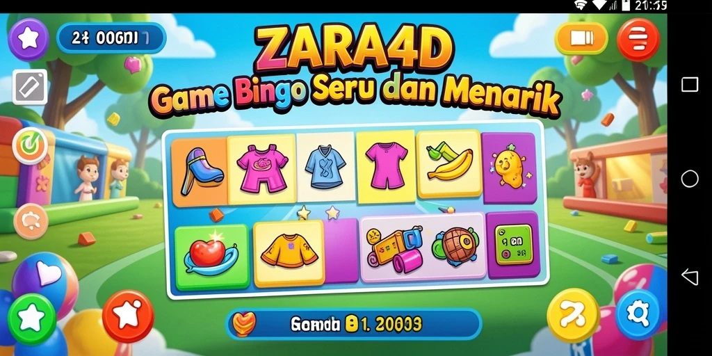 Tampilan gameplay seru ZARA4D dengan suasana Bingo yang menegangkan.